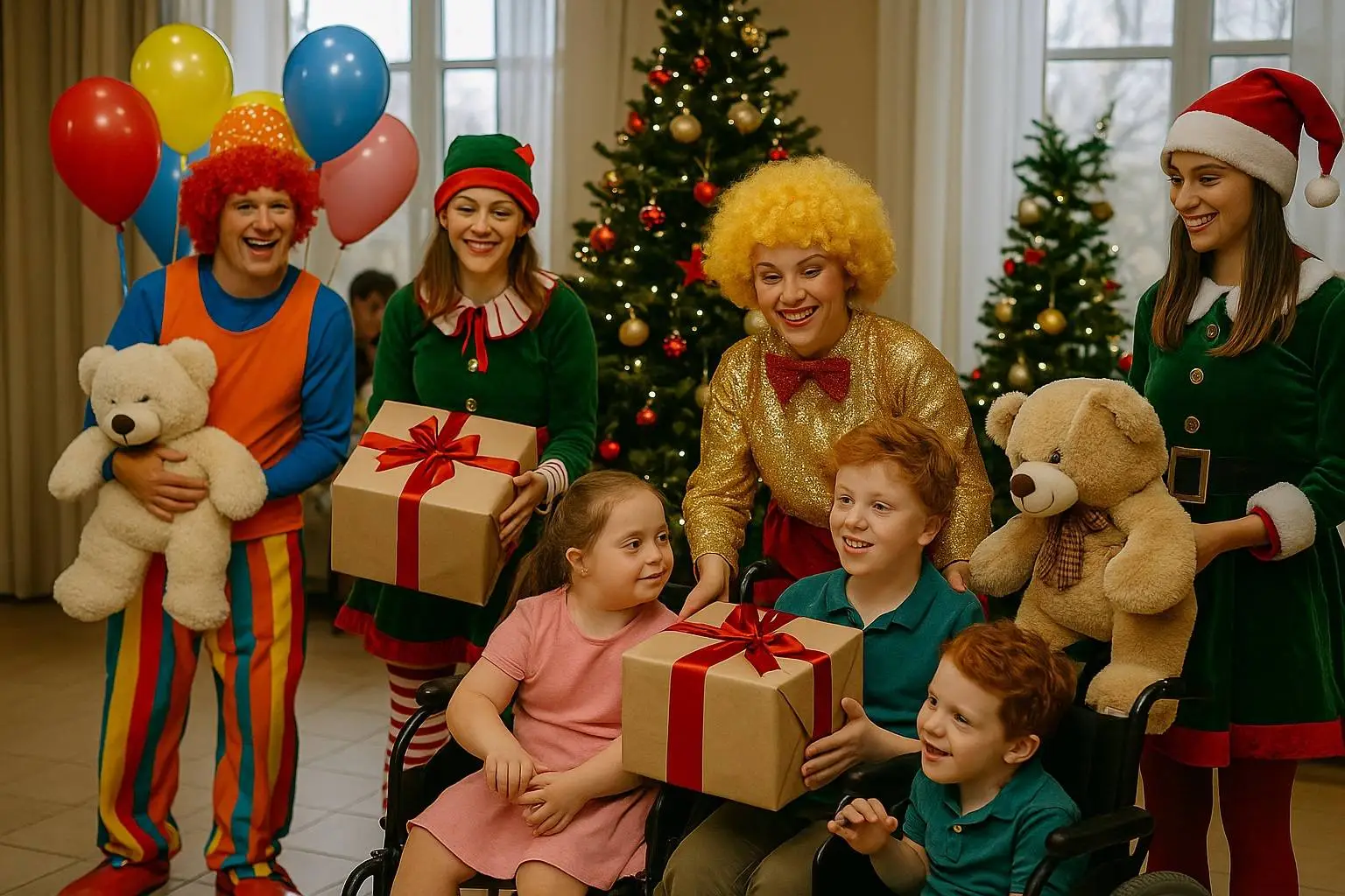 Gifts to the hospice for Children's Day (Date: June 1, 2025)